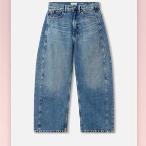 Good American Good Extreme Barrel Jeans NWT